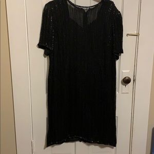 Silk Beaded Dress by Stenaz